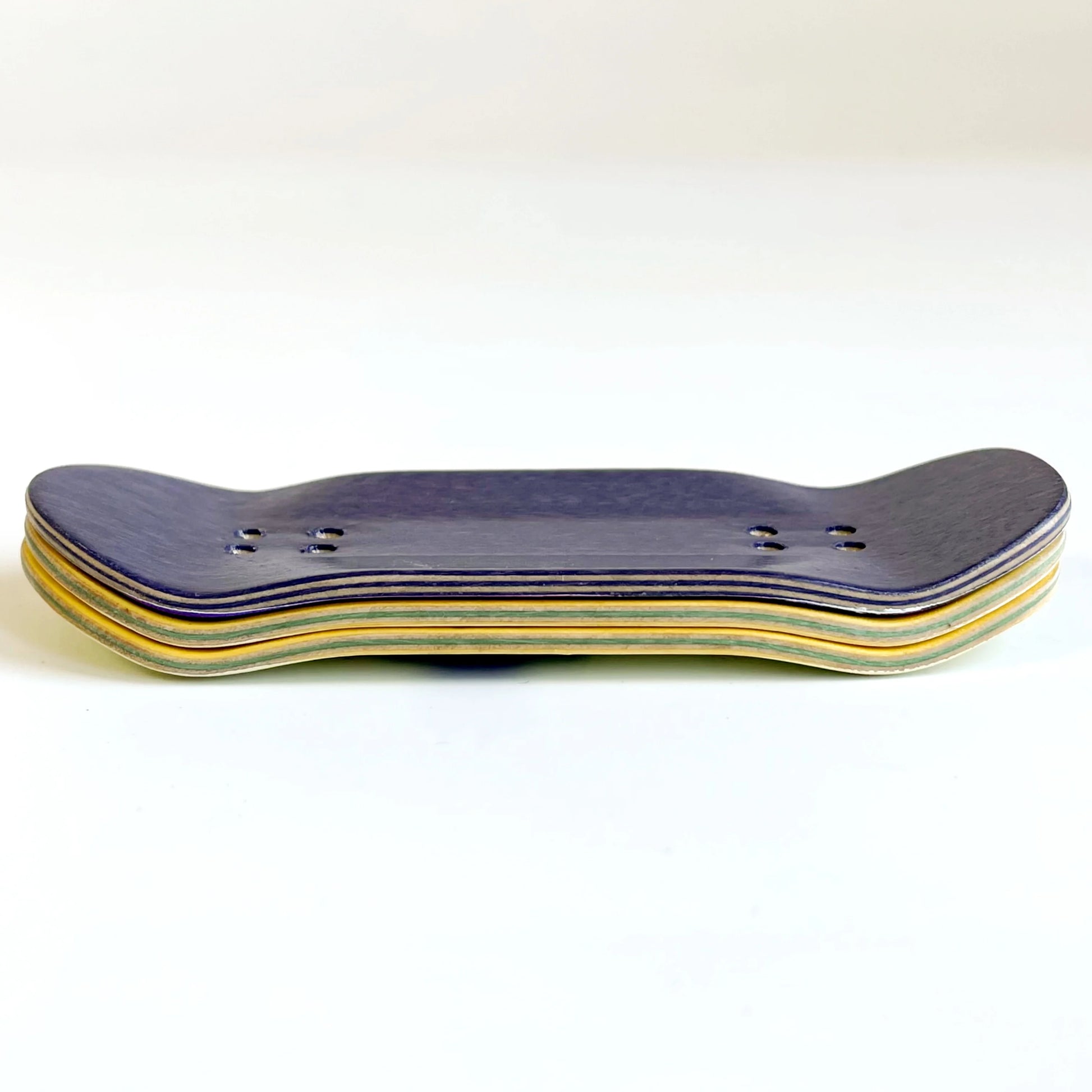 35Mm Fingerboard Deck New Shape with Real Wear Graphic for Professional Finger Skateboard