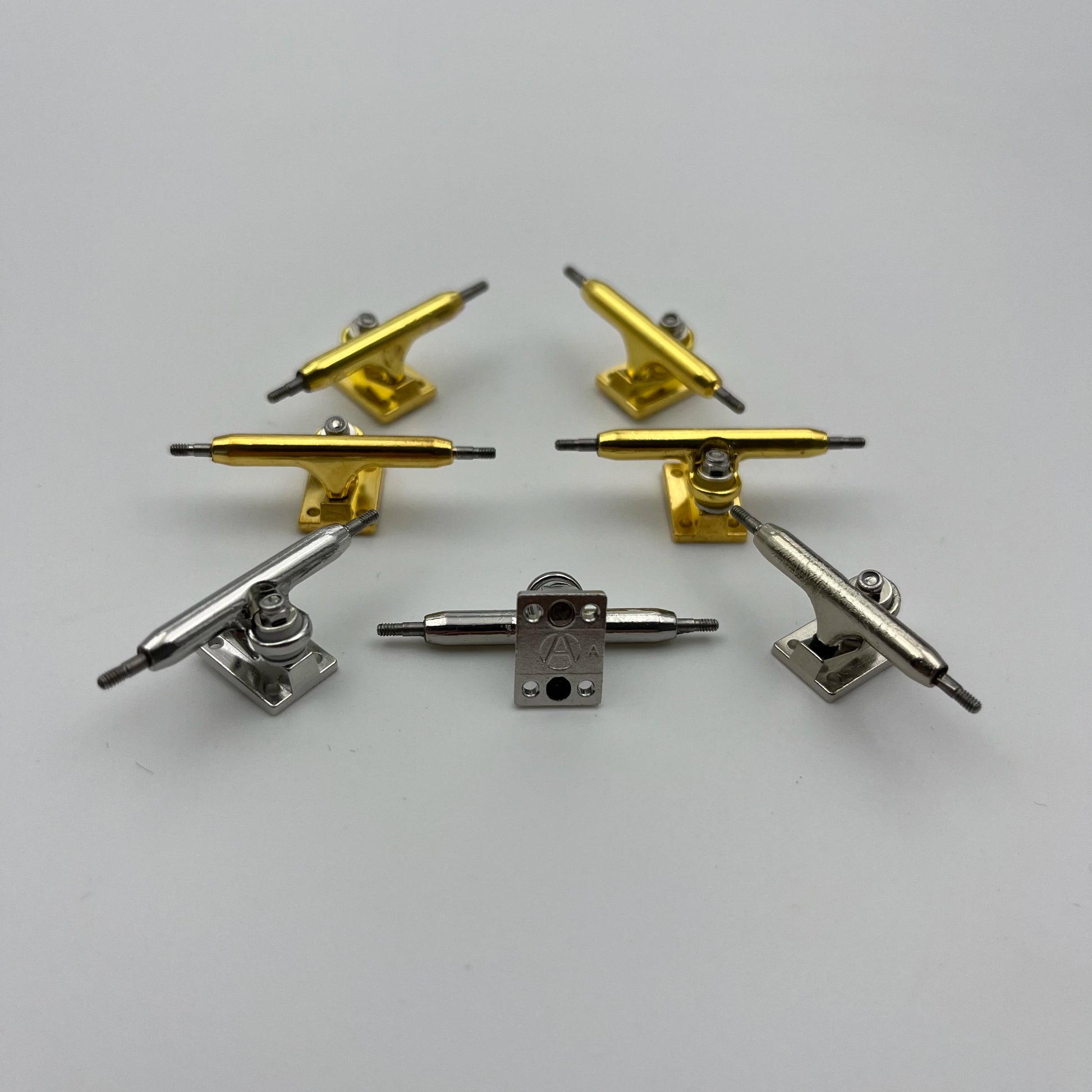 36Mm 34Mm 32Mm Upgraded Single Alxe Fingerboard Trucks for Professional Finger Skateboard Mini Skate Board Toys